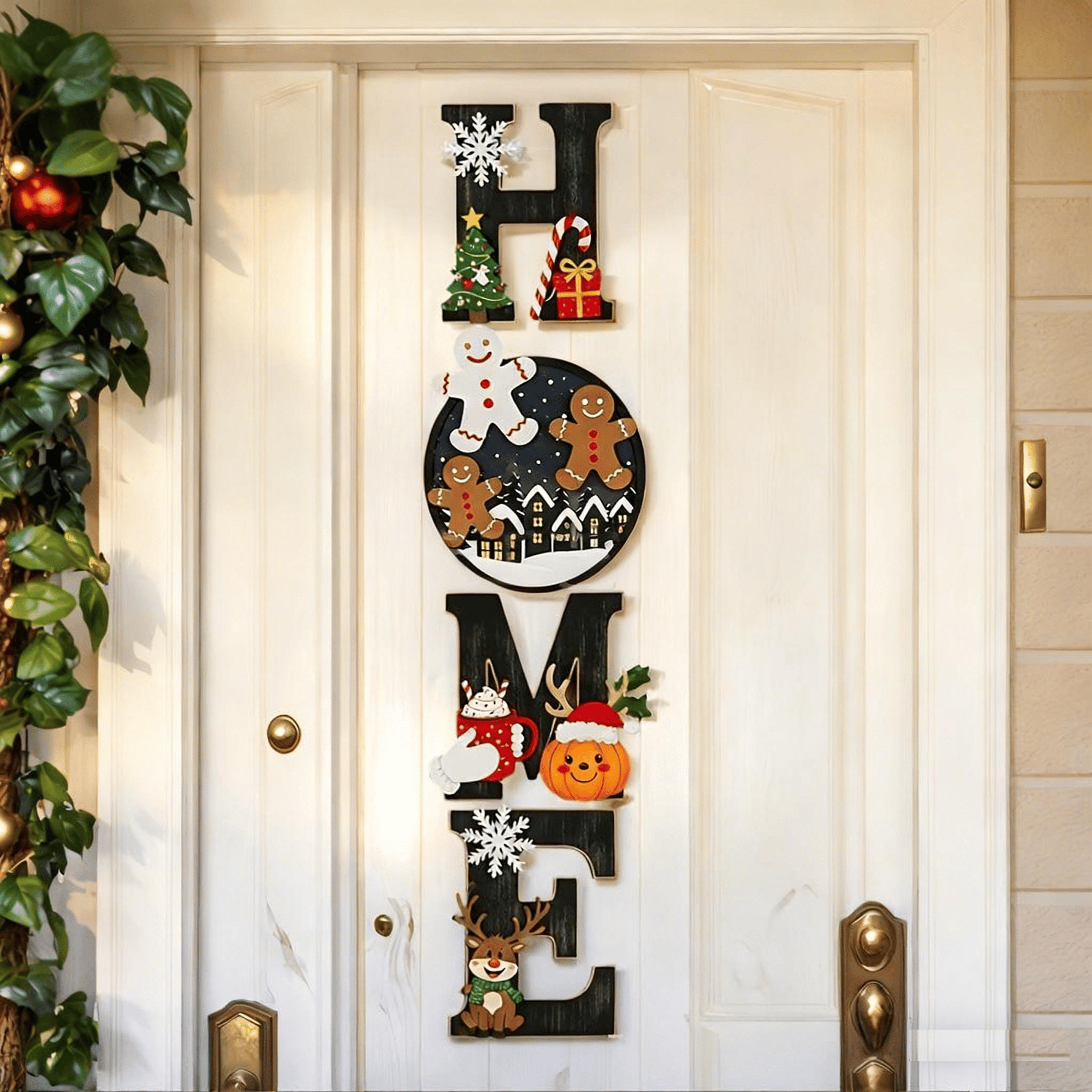 🔥Christmas Early Bird Discount 61%🏠Heritage Holiday HOME Sign🎄