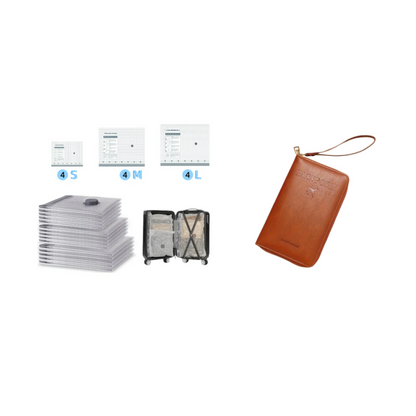 🔥 X7 Cordless Travel Vacuum Bag Set