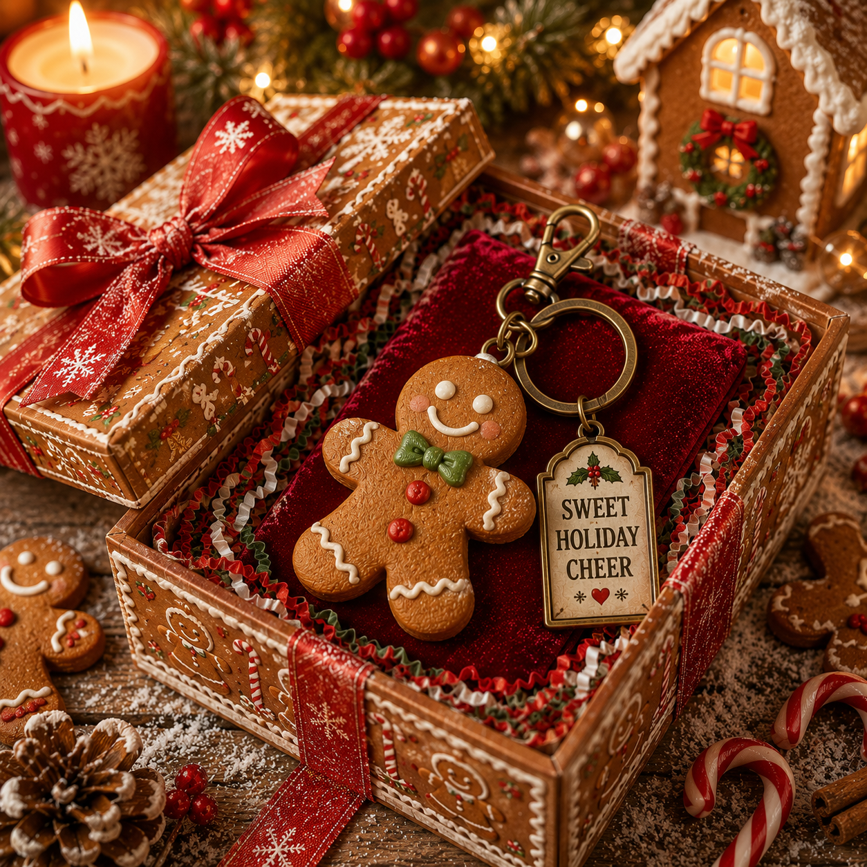 🔥🔥🎄 2026 Christmas Character Keychain Gift Box🎁
