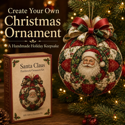 Create your own Christmas ornament handmade holiday keepsake