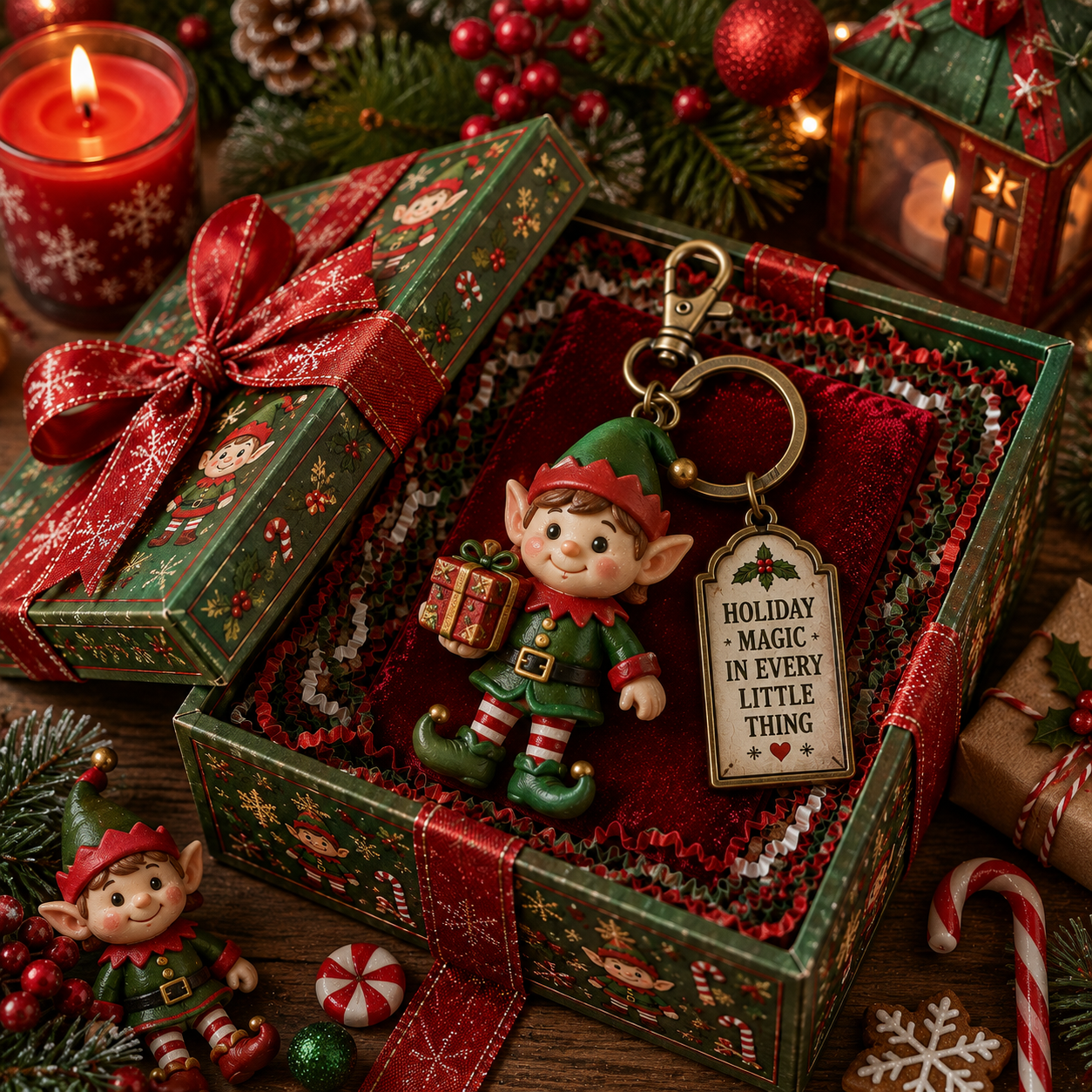 🔥🔥🎄 2026 Christmas Character Keychain Gift Box🎁