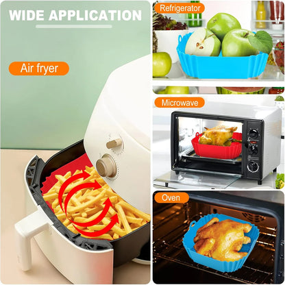 🔥✨Reusable Silicone Air Fryer Liner