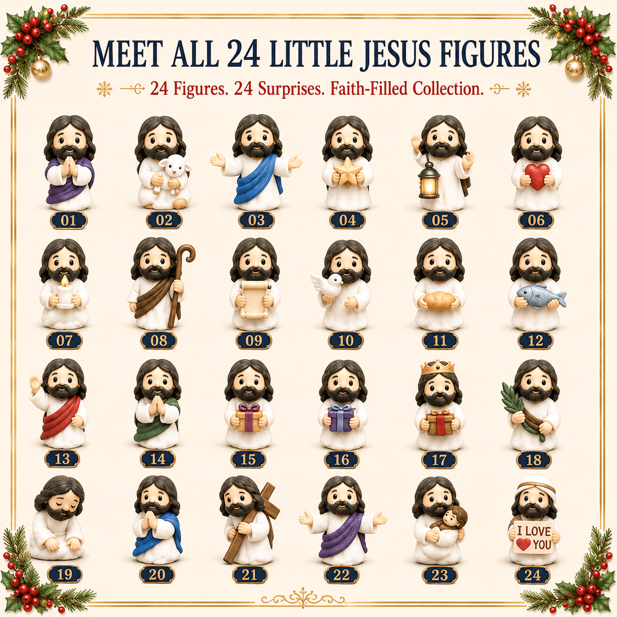 ✨ 24 Days of Little Jesus Advent Calendar