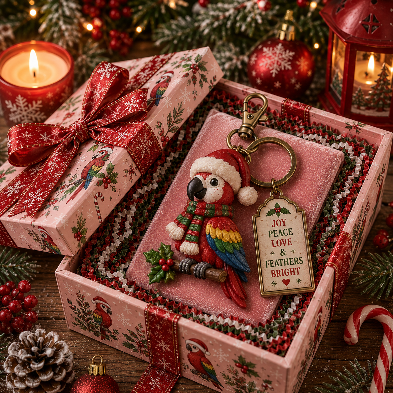 🔥🔥🎄 2026 Christmas Character Keychain Gift Box🎁