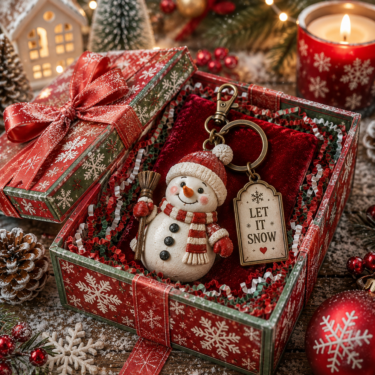 🔥🔥🎄 2026 Christmas Character Keychain Gift Box🎁