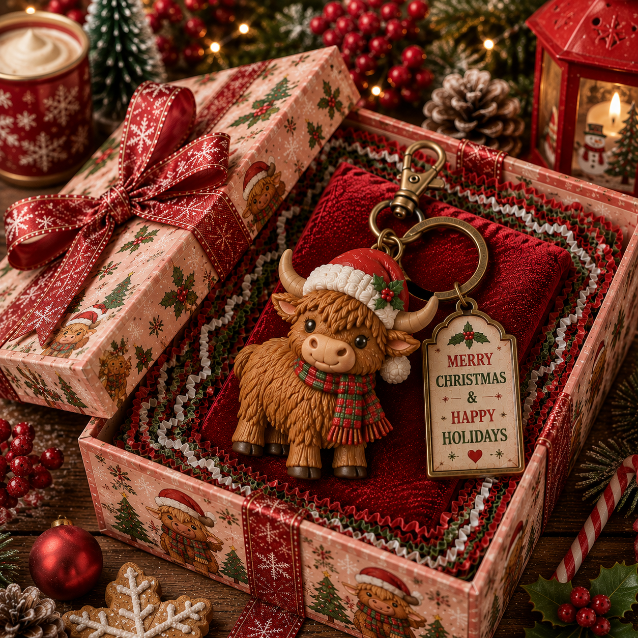 🔥🔥🎄 2026 Christmas Character Keychain Gift Box🎁