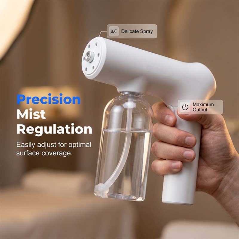📢📢50% OFF !!⏰Cordless Nano Atomizer – Touchless Disinfecting, Blue Light – For Home, Office & Car 🏠