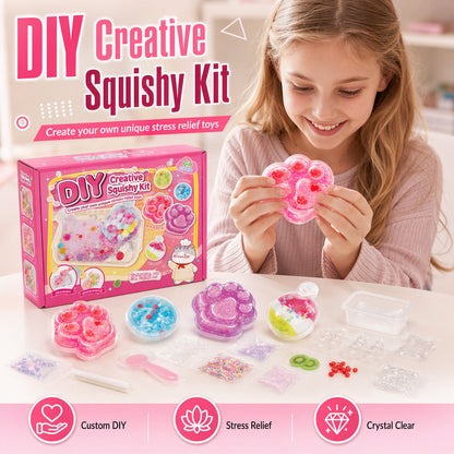 🐱 49% OFF NOW! 🧊 DIY Fried Ice Squishy Toy Kit – Cat claw design, squishy fun & creative – Perfect for sensory play & stress relief for kids ✨