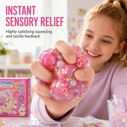 🐱 49% OFF NOW! 🧊 DIY Fried Ice Squishy Toy Kit – Cat claw design, squishy fun & creative – Perfect for sensory play & stress relief for kids ✨